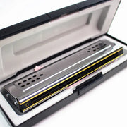 Both Sides Swan Harmonica Tremolo C And G Key 24 Holes Double Harmonica Harp Mouth Organ Woodwind Instruments