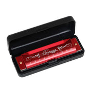 IRIN Harmonica 10 Holes 20 Notes Key of C Harmonica Colorful Metal Shell With Packing Box Educational Orff Beginner Harmonica