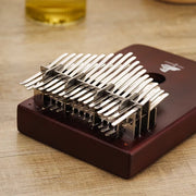 Chill Angels Kalimba 46 Keys 3 Layer Thumb Piano Portable Professional Finger Piano Ebony Wood Kalimbas Keyboard Instrument Gift