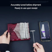 34 Key Kalimba Thumb Piano Vintage Style Chromatic Keys with Storage Case Premium Perfect for Beginners and Professionals