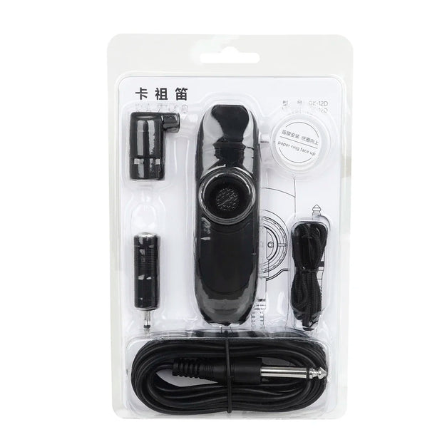 Portable Electric Kazoo Professional ABS Resin Material Kazoo  Children's Enlightenment Instruments Black/Orange/Blue/Yellow