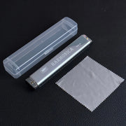 Upgraded Version 24 Holes Octave-tuned Harmonica,metal Harmonica Key of C With Case Mouth Metal Organ for Beginners Instruments