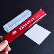 Upgraded Version 24 Holes Octave-tuned Harmonica,metal Harmonica Key of C With Case Mouth Metal Organ for Beginners Instruments