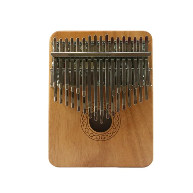 Solid Wood Kalimba 34 Keys Professional Kalimbas Box-Type Thumb Piano Adults Children Mahogany Keyboard Musical Instrument