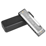 IRIN Harmonica New 10 Hole 20 Tone Harmonica Multicolor C Key Professional Gift with Box for Beginners and Childrens Puzzle Toys