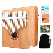 Kalimba Thumb Piano 17 21 Keys Mahogany Wood Portable Finger Piano Combinations Gifts for Kids