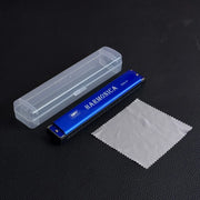 Upgraded Version 24 Holes Octave-tuned Harmonica,metal Harmonica Key of C With Case Mouth Metal Organ for Beginners Instruments