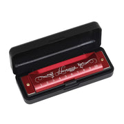 IRIN Harmonica New 10 Hole 20 Tone Harmonica Multicolor C Key Professional Gift with Box for Beginners and Childrens Puzzle Toys