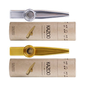 Vaguelly 2pcs Metal Kazoos for Adults Green Guitar Ukulele Violin Keyboard Music Instrument Toys