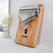 Seeds Professional Kalimba 41 Keys Thumb Piano Full Veneer Solid Okoume Wood Kalimba Finger Piano Children Keyboard Instrument