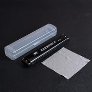 Upgraded Version 24 Holes Octave-tuned Harmonica,metal Harmonica Key of C With Case Mouth Metal Organ for Beginners Instruments