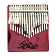 34 Key Kalimba Thumb Piano Vintage Style Chromatic Keys with Storage Case Premium Perfect for Beginners and Professionals