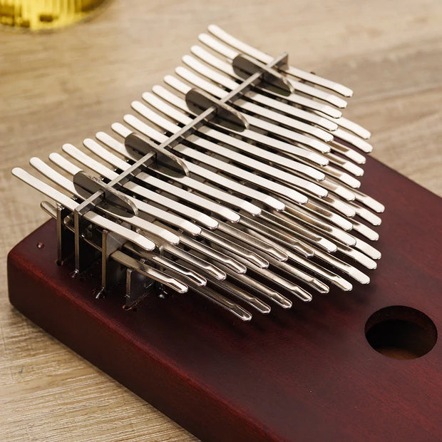 Chill Angels Kalimba 46 Keys 3 Layer Thumb Piano Portable Professional Finger Piano Ebony Wood Kalimbas Keyboard Instrument Gift
